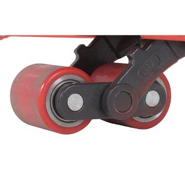 Steel Low Profile Pallet Truck with Scale 66" x 28" x 48" 5000 Lb. Capacity Red 50 Steel Low Profile Pallet Truck with Scale - PM-2748-SCL-LP