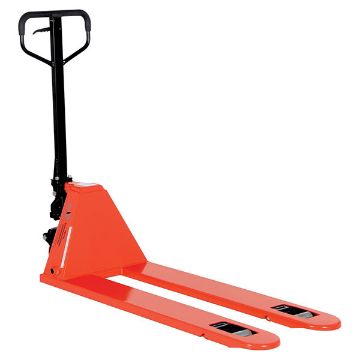 Steel Low Profile Pallet Truck 61" x 20-1/2" x 49" 4000 Lb. Capacity Red 10 Steel Low Profile Pallet Truck - PM4-2048-LP