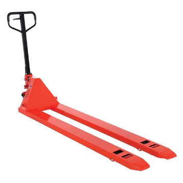 Steel Low Profile Pallet Truck 88" x 20-5/8" x 48" 4400 Lb. Capacity Red 10 Steel Low Profile Pallet Truck  - PM4-2072