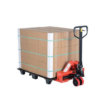 Steel Low Profile Pallet Truck 64" x 27" x 48" 4000 Lb. Capacity Red 50 Steel Low Profile Pallet Truck - PM4-2748-LP