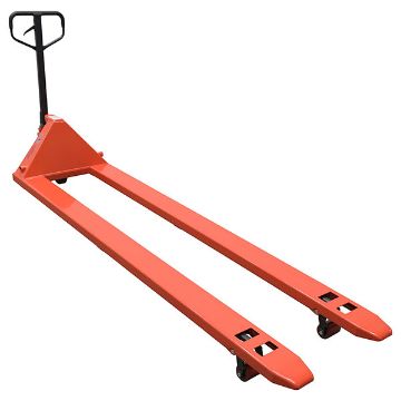 Steel Full Featured Pallet Truck 112" x 27" x 48" 4000 Lb. Capacity Red 10 Steel Full Featured Pallet Truck - PM4-2796