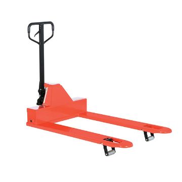 Steel Low Profile Pallet Truck 63" x 33" x 48" 4000 Lb. Capacity Red 10 Steel Low Profile Pallet Truck  - PM4-3348-LP