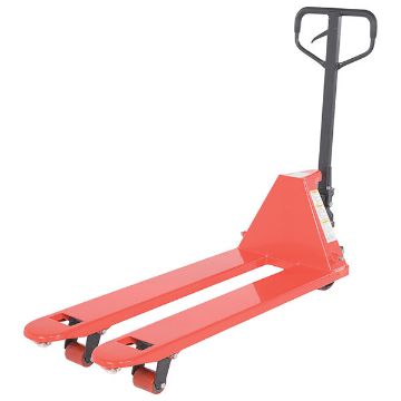 Steel (Quantity 6) Full Featured Pallet Truck 61-11/16" x 22" x 49" 5500 Lb. Capacity Red 20 Steel (Quantity 6) Full Featured - PM5-2048-6PKG