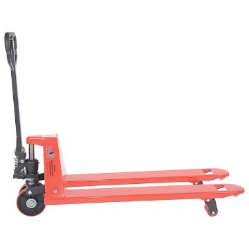 Steel (Quantity 6) Full Featured Pallet Truck 61-11/16" x 22" x 49" 5500 Lb. Capacity Red 50 Steel (Quantity 6) Full Featured - PM5-2048-6PKG