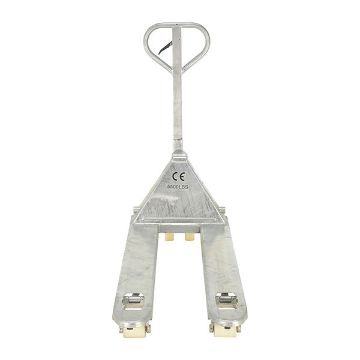 Galvanized Steel Pallet Truck 64" x 20-1/2" x 48-1/2" 5500 Lb. Capacity Gray 30 Galvanized Steel Pallet Truck - PM5-2048-S-G