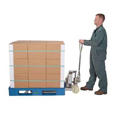 Stainless Steel Pallet Truck 59" x 21-1/2" x 48" 5500 Lb. Capacity Silver 40 Stainless Steel Pallet Truck - PM5-2048-SS