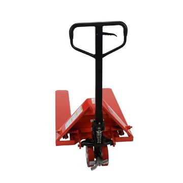 Steel Heavy Duty Wheel Nose Pallet Truck 63" x 27" x 42" 5000 Lb. Capacity Red 30 Steel Heavy Duty Wheel Nose Pallet Truck - PM5-2738-WN