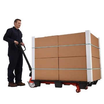 Steel Heavy Duty Wheel Nose Pallet Truck 63" x 27" x 42" 5000 Lb. Capacity Red 50 Steel Heavy Duty Wheel Nose Pallet Truck - PM5-2738-WN