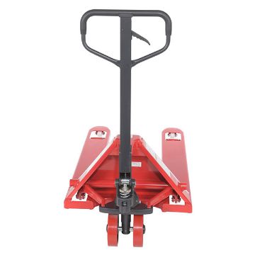 Steel Full Featured Pallet Trucks 6 Pack 27" x 42" 5,500 Lb. Capacity Red 40 Steel Full Featured Pallet Truck - PM5-2742-6PKG