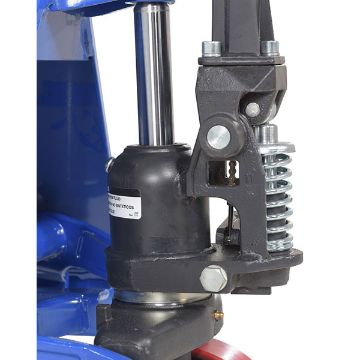 Steel Full Featured Pallet Trucks 6 Pack 27" x 48" 5,500 Lb. Capacity Blue 60 Steel Full Featured Pallet Truck - PM5-2748-BL-6PKG