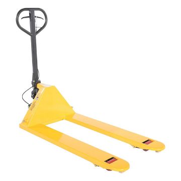 Pallet Truck with Dead Man Brake 66" x 27" x 49" 5500 Lb. Capacity Yellow 10 Pallet Truck with Dead Man Brake - PM5-2748-DMHB