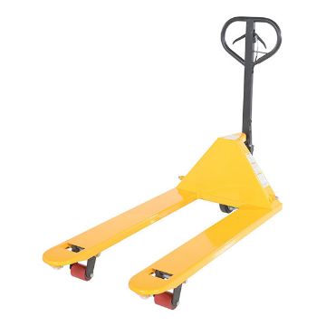 Pallet Truck with Dead Man Brake 66" x 27" x 49" 5500 Lb. Capacity Yellow 20 Pallet Truck with Dead Man Brake - PM5-2748-DMHB