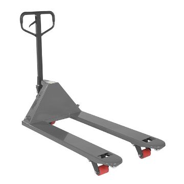Steel Full Featured Pallet Truck 27 in x 48 in 5500 Lb. Capacity Gray Semi Gloss 10 Steel Full Featured Pallet Truck - PM5-2748-GYSG