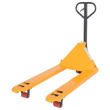 Steel (Quantity 6) Pallet Truck 61-11/16" x 27" x 48-5/8" 5500 Lb. Capacity Yellow 20 Steel (Quantity 6) Pallet Trucks - PM5-2748-Y-6PKG