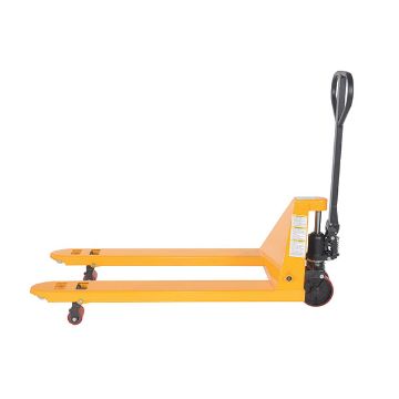 Steel (Quantity 6) Pallet Truck 61-11/16" x 27" x 48-5/8" 5500 Lb. Capacity Yellow 50 Steel (Quantity 6) Pallet Trucks - PM5-2748-Y-6PKG