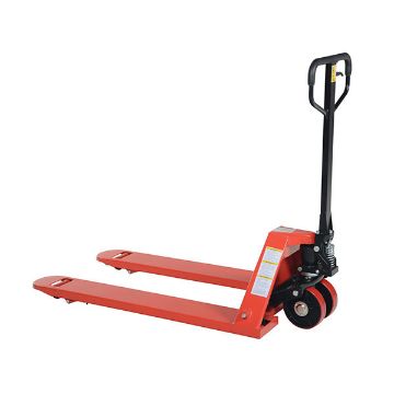 Steel (Quantity 6) Full Featured Pallet Truck 61" x 27" x 48" 6000 Lb. Capacity Red 10 Steel (Quantity 6) Full Featured - PM6-2748-6PKG