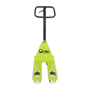 Steel Pramac Mini Hand Pallet Truck Hand Pump 46" x 15-3/4" x 46" 5500 Lb. Capacity Green/Black 20 Steel Pramac Mini Hand Pallet Truck - PMC-PM5-1632