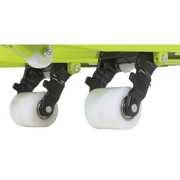 Steel Pramac Mini Hand Pallet Truck Hand Pump 46" x 15-3/4" x 46" 5500 Lb. Capacity Green/Black 40 Steel Pramac Mini Hand Pallet Truck - PMC-PM5-1632
