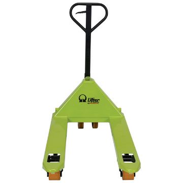 Steel Pramac Mini Hand Pallet Truck with Polyurethane Wheel 72" x 28-11/16" x 56" 5500 Lb. Capacity Green/Black 30 Steel Pramac Mini Hand Pallet Truck - PMC-PM5-2748