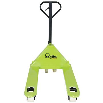 Steel Pramac Mini Hand Pallet Truck with Nylon Wheel 62-3/16" x 26-3/4" x 48-1/2" 5500 Lb. Capacity Green/Black 30 Steel Pramac Mini Hand Pallet Truck - PMC-PM5-2748-N