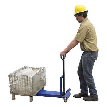 Steel Single Fork Pallet Master 400 Lb. Capacity Yellow 60 Steel Single Fork Pallet Master - PMSF-M-400