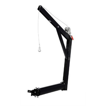 Trailer Hitch Mounted Jib Crane - WTJ-HITCH Trailer hitch-mounted-jib-crane-pickup-truck