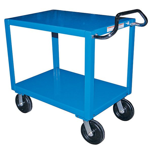 Extra Hd Ergo Handle Cart 2 Shelf 24X36