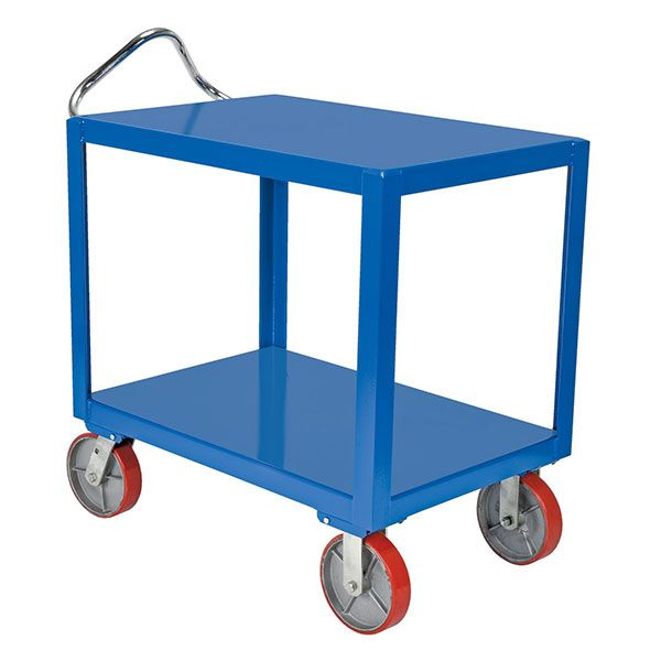 Ergo Handle Cart Poly Casters 3.6K 24X36