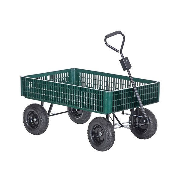 Landscape Cart W/Plastic Crate