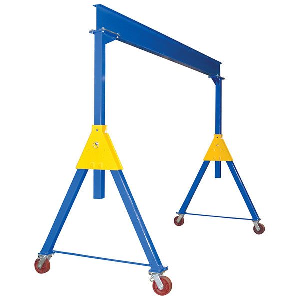 Adj Height Steel Gantry Crane Knock Down