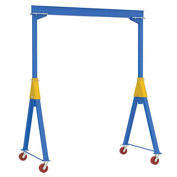 Kd Adj Steel Gantry Crane 8K 20X16 Vg Casters