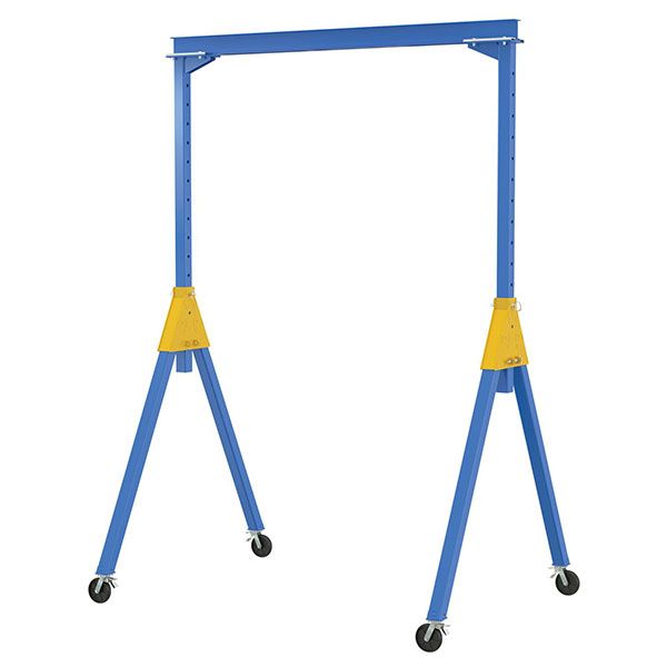 Kd Adj Steel Gantry Crane 2K 10X14 Tl Casters
