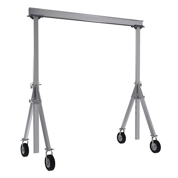 Aluminum Gantry Crane W/Pnu Caster 10X12