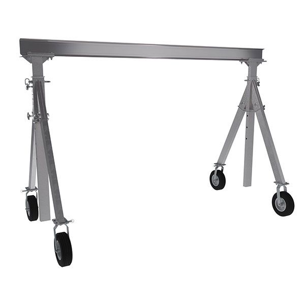 Aluminum Gantry Crane W/Pnu Caster 12X8