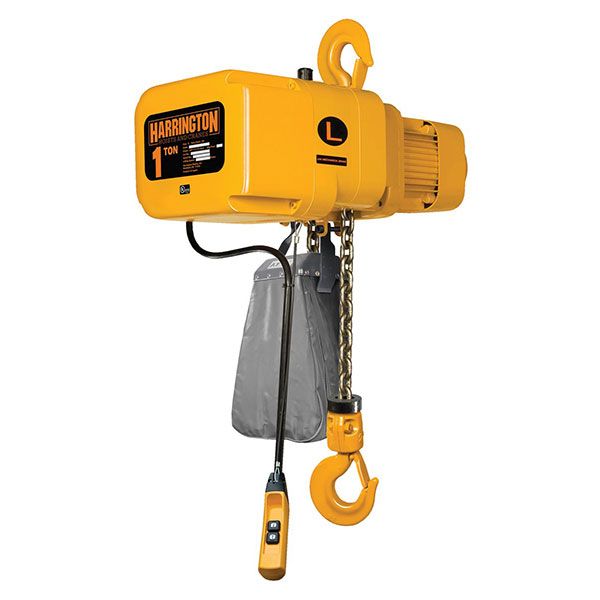 Electric Chain Hoist 1000 Lb Cap 115 V