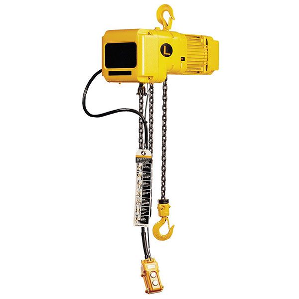 Electric Chain Hoist 4000 Lb Cap 460 V