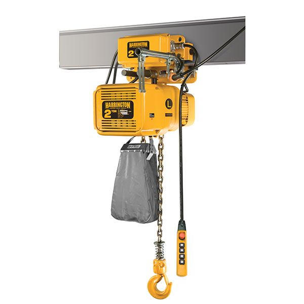 Electric Chain Hoist 6000 Lb Cap 115 V
