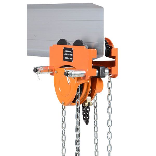 Low Headroom Chain Hoist Trolley Gear 1K