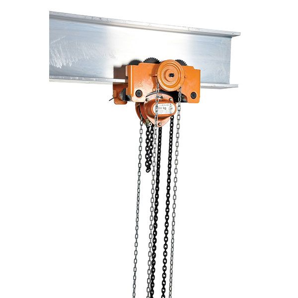 Low Headroom Chain Hoist Trolley Gear 6K