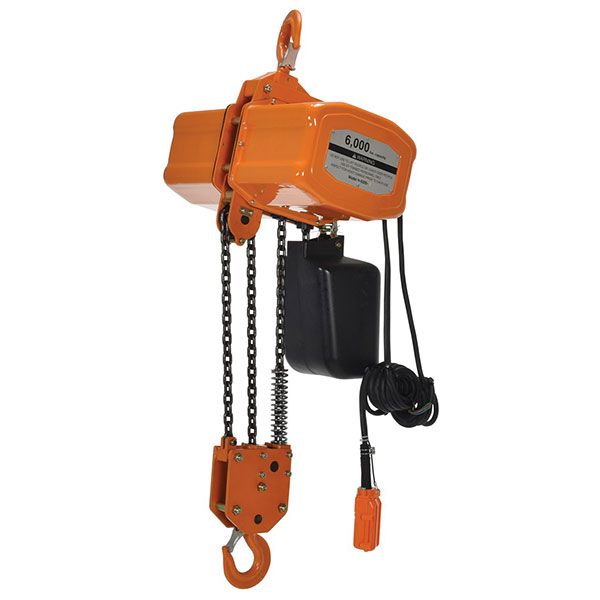 Econ Chain Hoist W/ Container 6K 1 Phase
