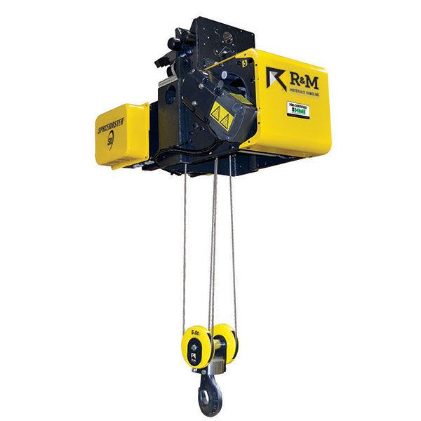 Steel Electric Wire Rope Hoist 20K Cap.