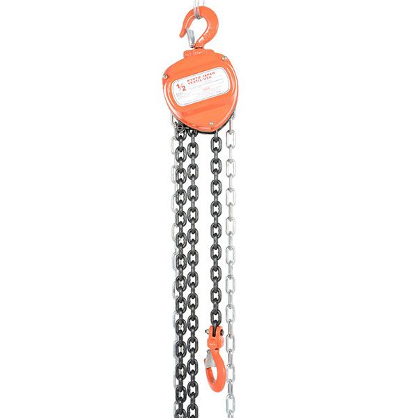 Manual Chain Hoist 1K Capacity 10 Ft