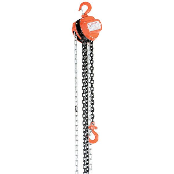 Manual Chain Hoist 1K Capacity 20 Ft