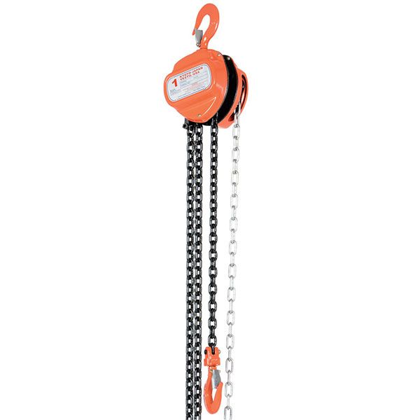 Manual Chain Hoist 2K Capacity 15 Ft
