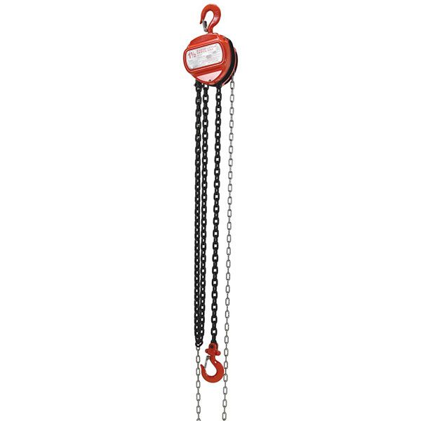 Manual Chain Hoist 3K Capacity 10 Ft