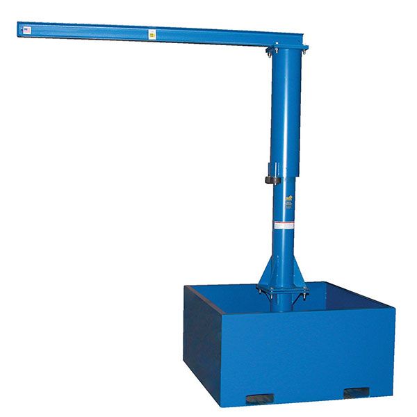 Port Jib 500 Capacity 8 Ft Ibeam W/Empty Base