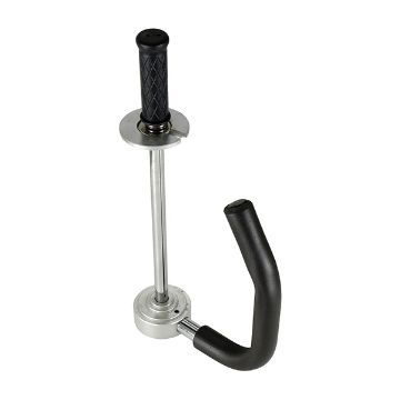 Ergonomic handle stretch wrap dispenser from Vestil. Model SW-HAND-BG Stretch wrap dispenser with foam ergonomic style handle, Vestil P/N: SW-HAND-BG
