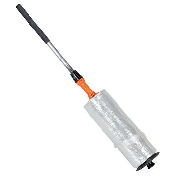 Vestil Ergonomic Telescopic Handle Wrap Stick Stretch Wrapper Model SW-HAND-WS Wrap stick pallet wrap with tension control braking system. Vestil P/N: SW-HAND-WS