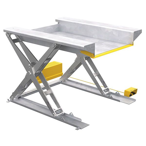 Ground Lift Scissor Table 2K 44X70 48H