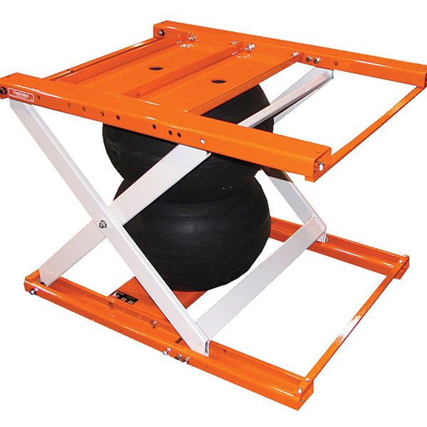 Heavy Duty Air Bag Scissor Table 1K Lb